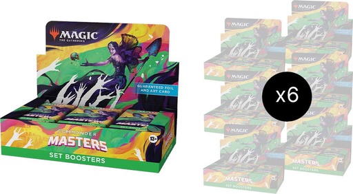 [490553] Commander Masters - Set Booster Box Case