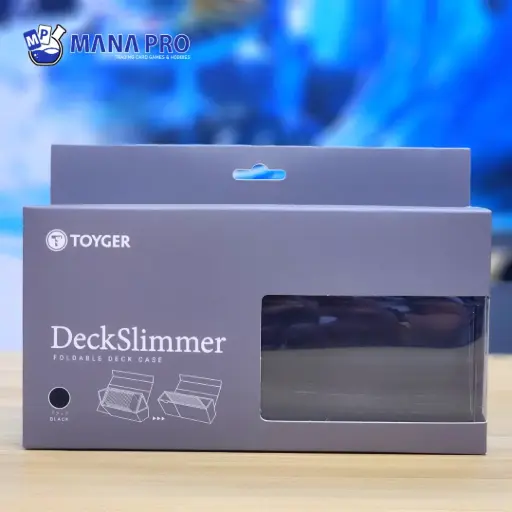 [4580645820141] Toyger Deckslimmer Foldable Deck Case (Black Leather)